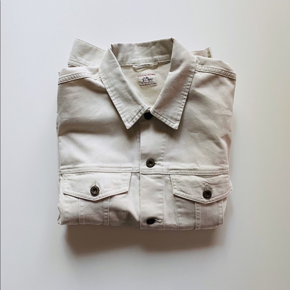 duck canvas trucker jacket